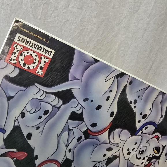 Vintage Walt Disneys 101 Dalmatians Wooden Movie Poster Osp Publishing 20"×16" - Picture 11 of 12